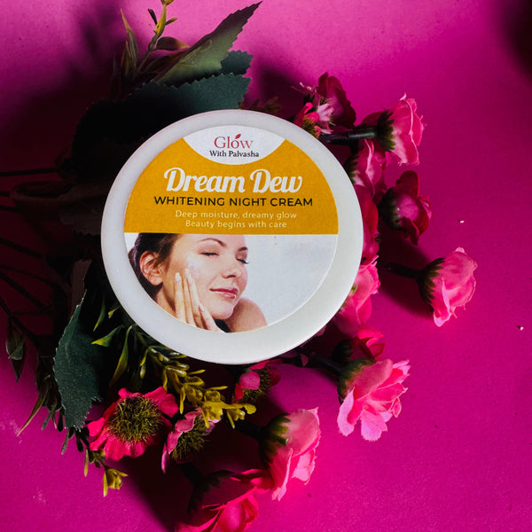 Dew Dream Whitening Night Cream – Homemade Desi Beauty Secret