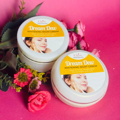 Dew Dream Whitening Night Cream – Homemade Desi Beauty Secret