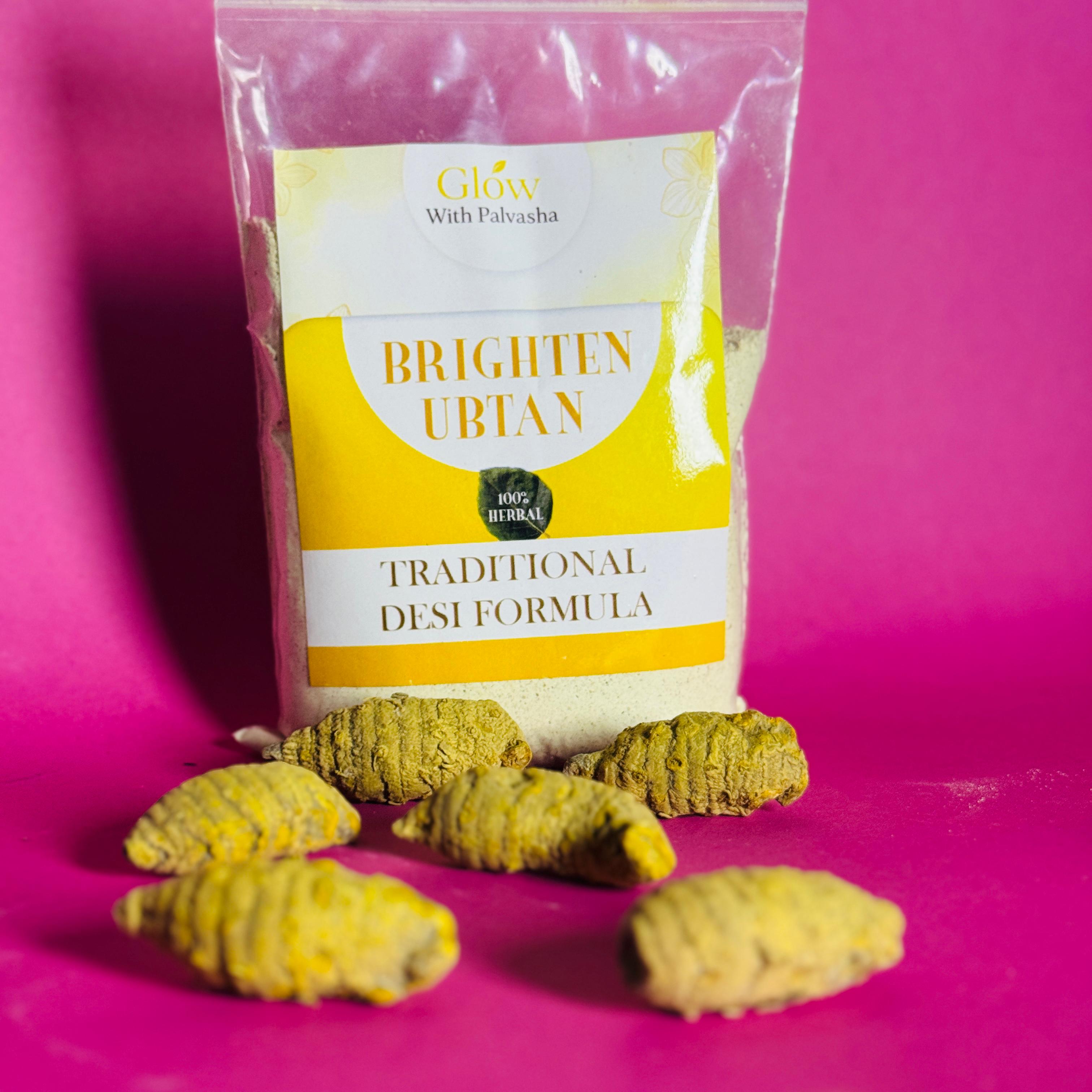 Brighten Ubtan – Glow-Boosting Herbal Blend